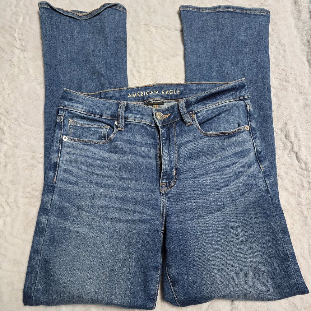 American Eagle Hi-Rise Skinny Kick Jeans size 6